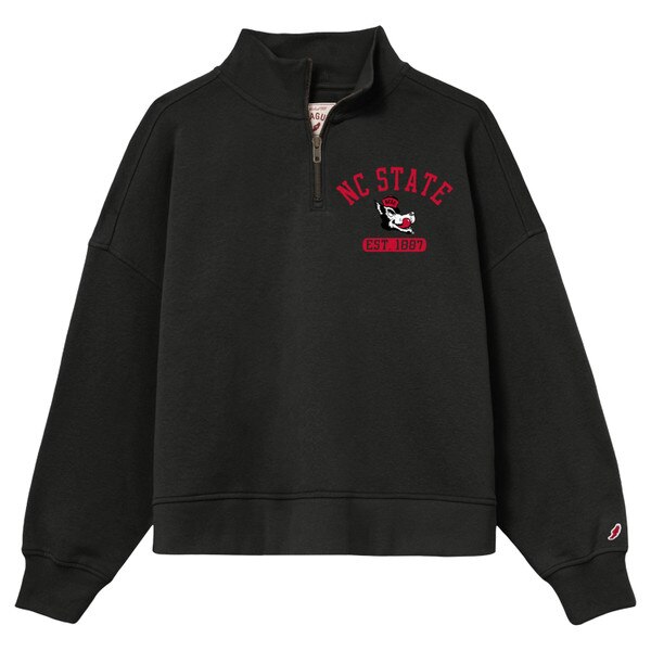 Black Ladies Diana Quarterzip Fleec